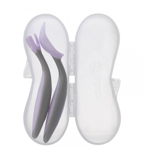 Bbox - Pierwsze sztućce BLW dla niemowląt - Gelato Boysenberry | BB00724